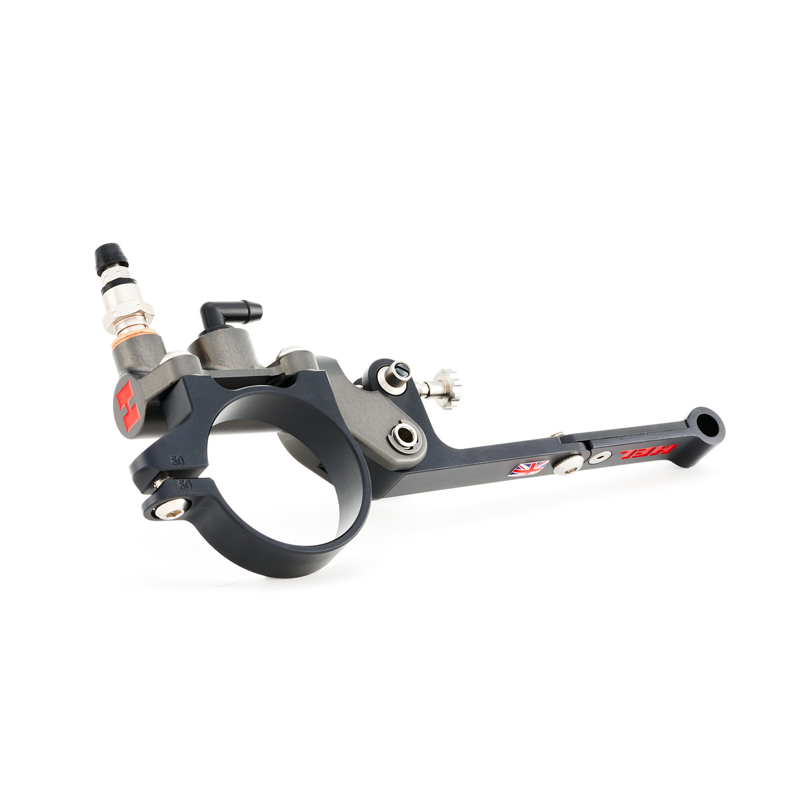 Frână de spate la degetul mare (Thumb Brake) HEL, cu montare pe furcă HEL Performance - imagine 2