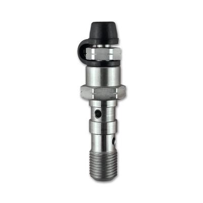 Șurub Banjo Dublu din oțel inoxidabil HEL, M10 x 1.00, cu aerisitor integrat HEL Performance