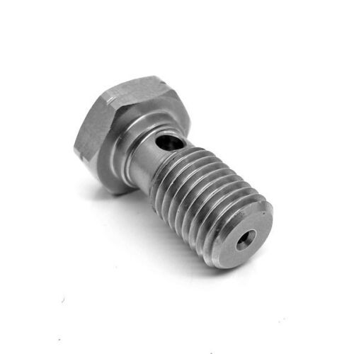 Șurub Banjo HEL din Oțel Inoxidabil M10 x 1.5 cu Restricție de 1.5mm pentru Alimentarea cu Ulei a Turbinelor HEL Performance