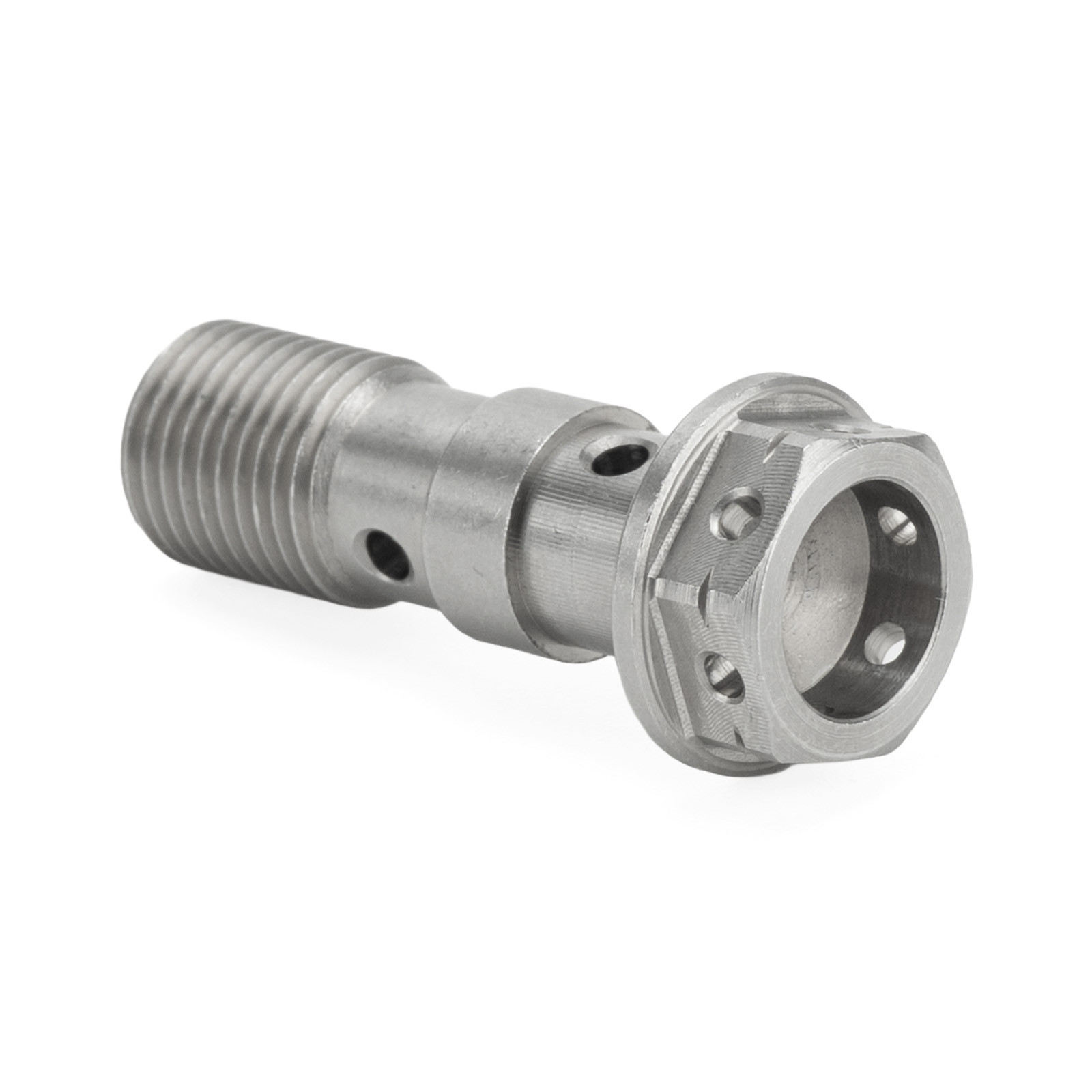 Șurub Banjo Dublu HEL din Oțel Inoxidabil M10 x 1.25, Specificație Race HEL Performance - imagine 2